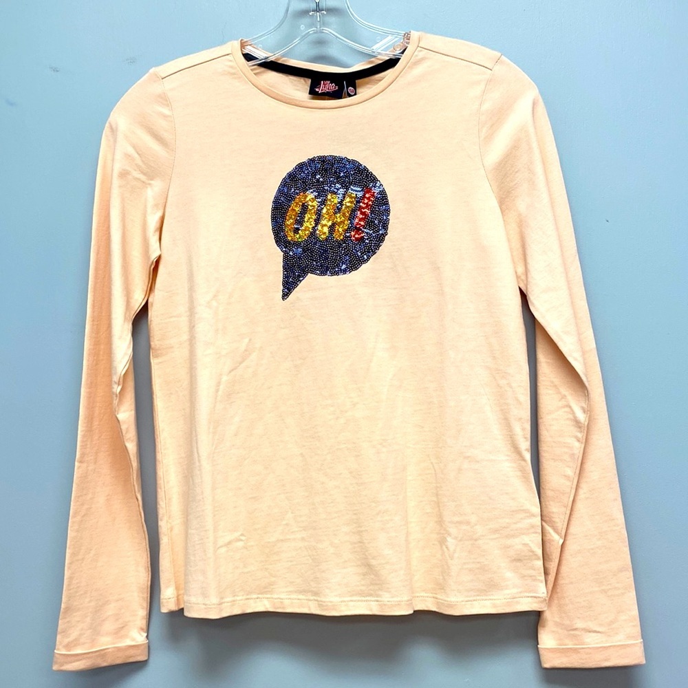 Disney Soy Luna Sequin Long Sleeve Shirt